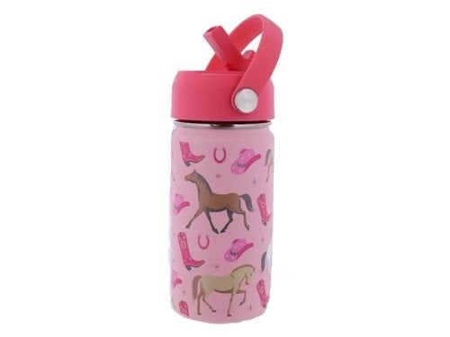 Kids Rockin' Rodeo 12 Oz. Bottle With Straw Cap