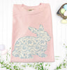 Blue & White Floral Bunny Toddler- Adult Wholesale