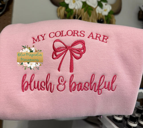 My Colors Crewneck Sweatshirt