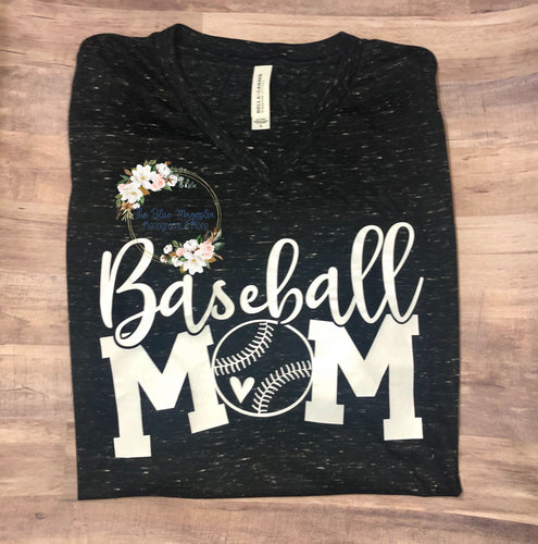 Baseball Mom Slub Tee