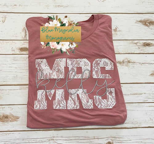 Lace Mrs. Shirt Wholesale