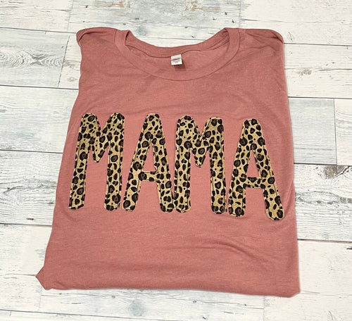 Mama Leopard Rae Dunn Inspired Tee Wholesale