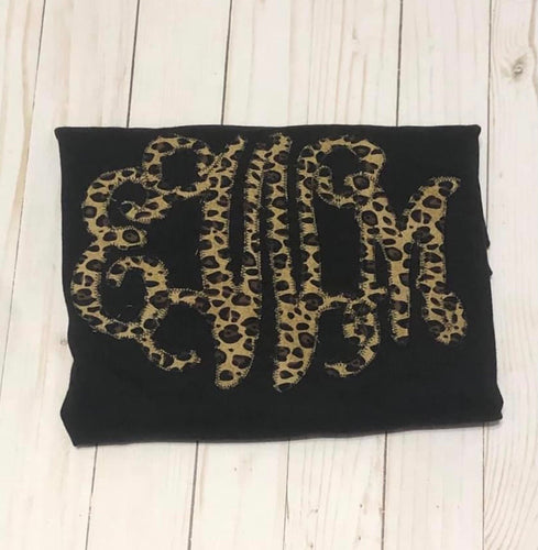 Fabric Monogram Tee-Design your own-Wholesale