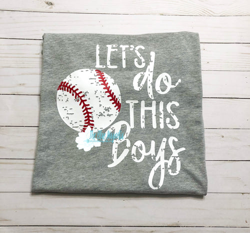 Let's Do This Boys Tee/Tank - Baseball