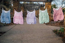 Ruffle Seersucker Romper