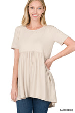 Macey Top Sand beige