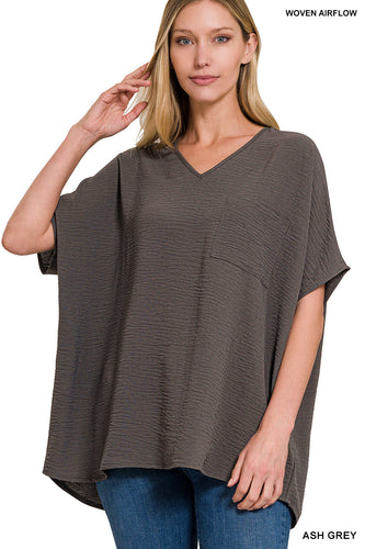 Mollie Top Ash Grey