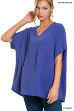 Mollie Top Light Navy
