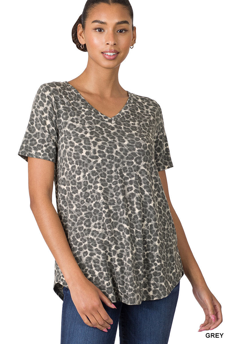 Lucky Leopard Top