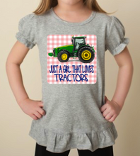 Just A Girl That Loves Tractors -Tractor