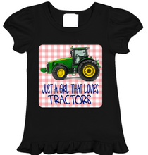 Just A Girl That Loves Tractors -Tractor