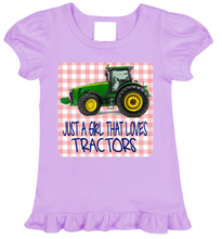 Just A Girl That Loves Tractors -Tractor
