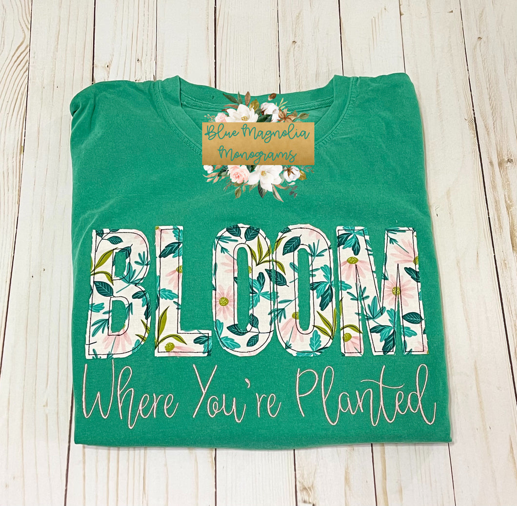 Bloom Where You’re Planted