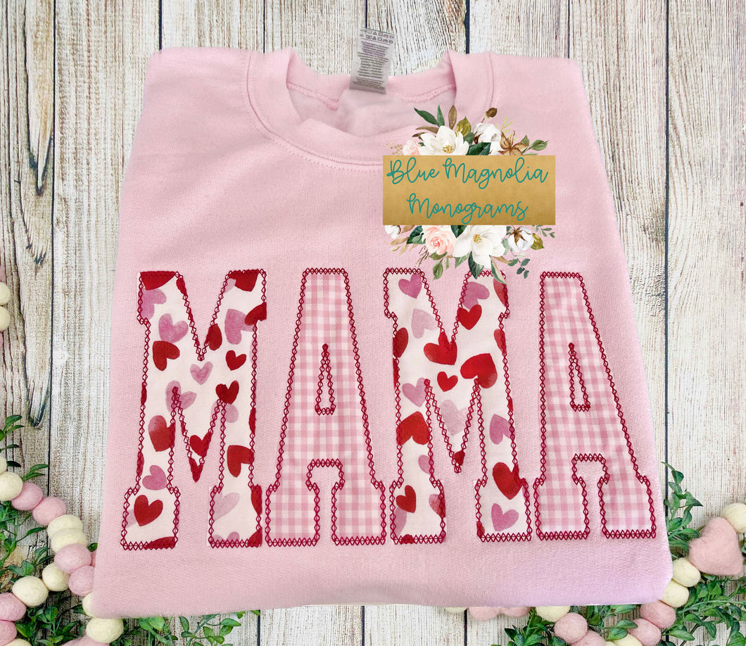 Valentine’s Day Name Sweatshirt-Any Name