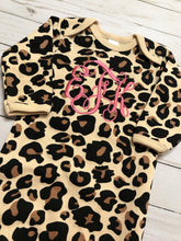 Leopard Print Baby Gown